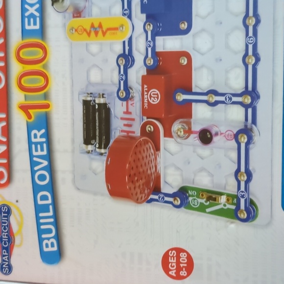 Pre Owned Elenco Electronics Snap Circuits Jr SC-100 - Picture 6 of 7